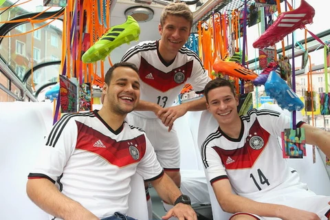 Các tuyển thủ Đức chỉ phải mang bàn chải đánh răng tới Brazil