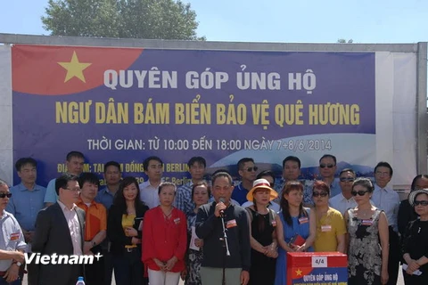 Người Việt tại Đức đoàn kết hướng về biển đảo quê hương