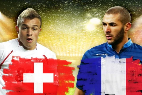 Thụy Sĩ - Pháp: Vé sớm cho đội giành chiến thắng