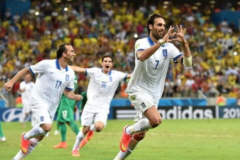 Uruguay chạm trán Colombia, Costa Rica đụng Hy Lạp ở vòng 1/8