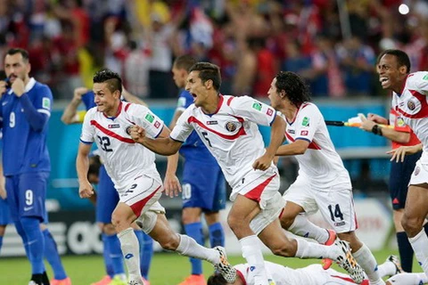 Tuyển Costa Rica lần đầu tiên dự “G-8” bóng đá thế giới