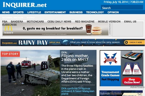 Các nước có nạn nhân của MH17 đã đưa tin ra sao về thảm họa?