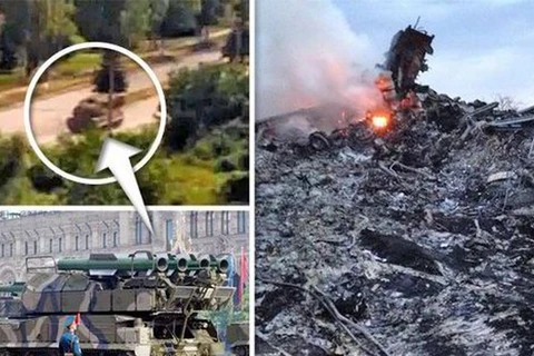 Xuất hiện đoạn video xe chở tên lửa được cho là đã bắn MH17