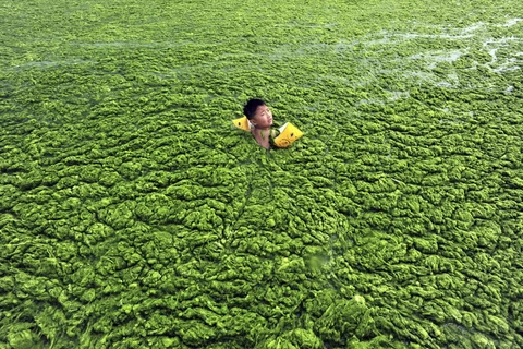 Hình ảnh gây sốc về mức độ ô nhiễm môi trường ở Trung Quốc