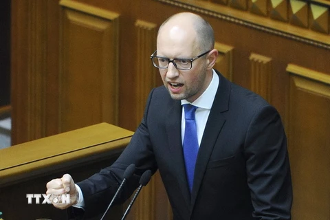 Quốc hội Ukraine không chấp thuận Thủ tướng Yatsenyuk từ chức