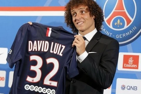 "Bom tấn" David Luiz chính thức ra mắt trong màu áo PSG