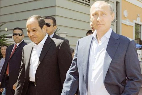 Tổng thống Ai Cập đến Nga bàn mua lô tên lửa đất đối không