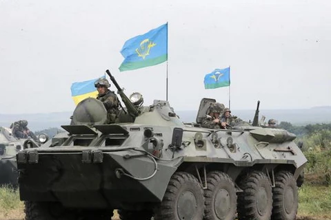 Quân chính phủ Ukraine tuyên bố chiếm một đồn cảnh sát ở Lugansk
