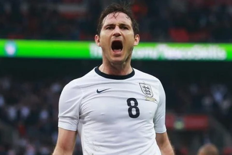 Lão tướng Frank Lampard từ giã sự nghiệp bóng đá quốc tế