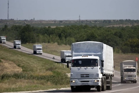 Ukraine nhất trí triển khai đoàn xe viện trợ nhân đạo thứ 2