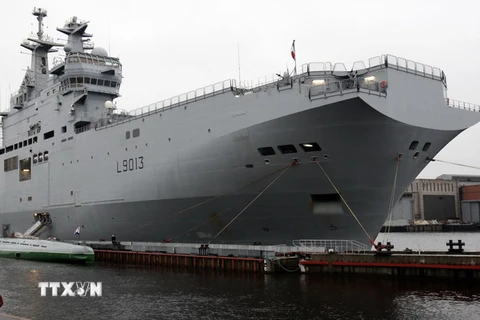 "Mỹ khiến Pháp lùi bàn giao chiến hạm lớp Mistral cho Nga"