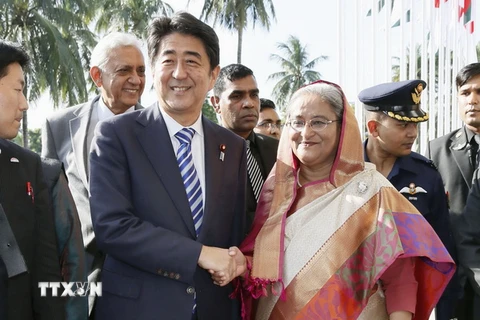 Thủ tướng Nhật Bản Shinzo Abe thăm chính thức Sri Lanka