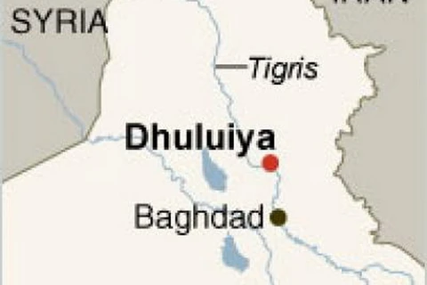 Iraq: IS tấn công thị trấn Dhuluiya, hơn 70 người thương vong