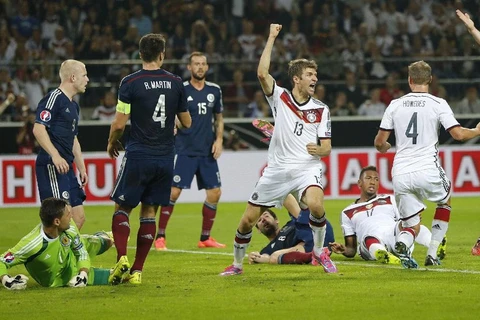 Kết quả vòng loại EURO: Đức hạ Scotland, Bồ Đào Nha thua sốc
