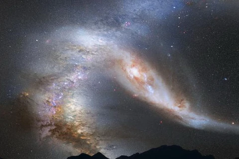 Dải Ngân Hà sẽ bị nuốt bởi "người hàng xóm" thiên hà Tiên nữ?