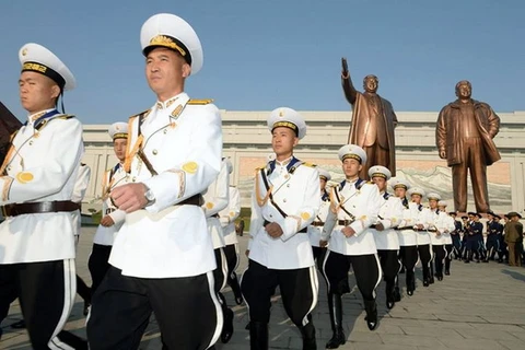 [Photo] Ông Kim Jong-un vắng mặt ở lễ kỷ niệm thành lập đảng