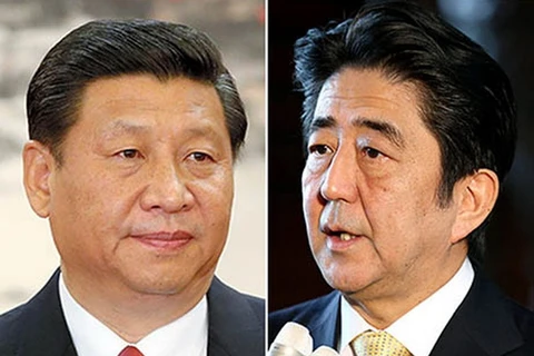 Lãnh đạo Trung Quốc và Nhật Bản hội đàm tại Bắc Kinh