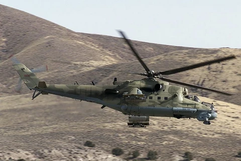 Azerbaijan đã bắn hạ một trực thăng quân sự của Armenia