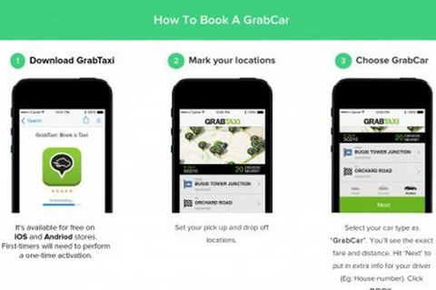 Singapore xiết chặt quy định đối với GrabTaxi và Easy Taxi