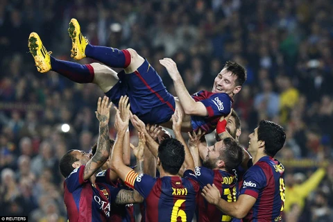 Lionel Messi chính thức trở thành chân sút vĩ đại nhất La Liga