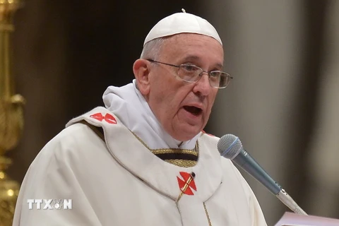 Giáo hoàng Francis I tuyên bố sẵn sàng đối thoại với IS