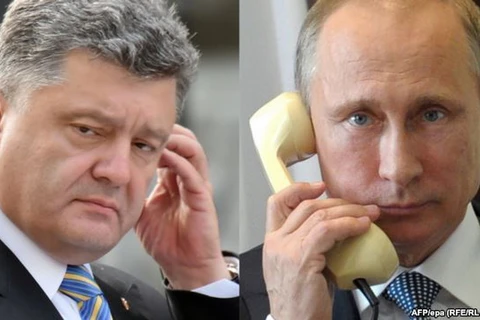 Lãnh đạo của Nga và Ukraine điện đàm quan hệ song phương