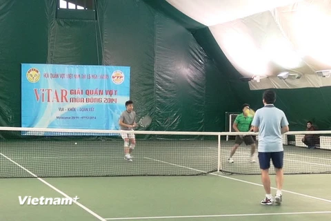 Giải quần vợt mùa Đông 2014 của người Việt tại Liên bang Nga