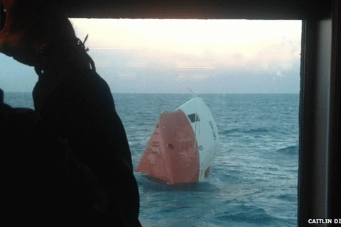Đắm tàu Cemfjord ngoài khơi Scotland: 8 thuyền viên mất tích