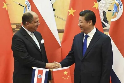 Trung Quốc và Costa Rica thiết lập quan hệ đối tác chiến lược