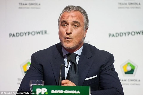 Cựu danh thủ Pháp David Ginola ra tranh cử chức Chủ tịch FIFA