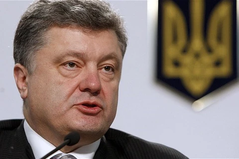 Tổng thống Ukraine Petro Poroshenko cam kết lấy lại Donbass 