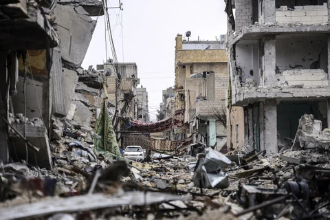 Syria: Thị trấn Kobani thành đống đổ nát vì chiến tranh dữ dội