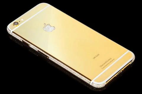 iPhone 6 đính kim cương tung ra thị trường đúng dịp lễ Tình nhân
