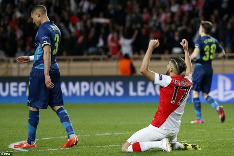 [Photo] Arsenal buồn bã chia tay giấc mơ Champions League