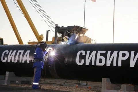 Nga xây dựng tuyến đường ống dẫn khí đốt "Sức mạnh Siberia"
