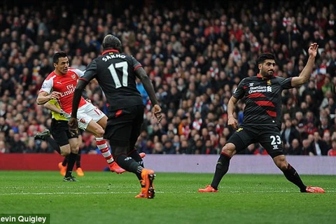 [Video] Arsenal-Liverpool: Sanchez "nã pháo" tung lưới Liverpool