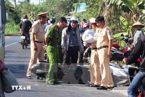 Hà Nam: Xe tải va chạm với xe máy, một người tử vong tại chỗ