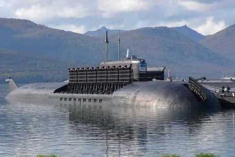 Cháy tàu ngầm nguyên tử 949 Antei của Nga ở Arkhangelsk
