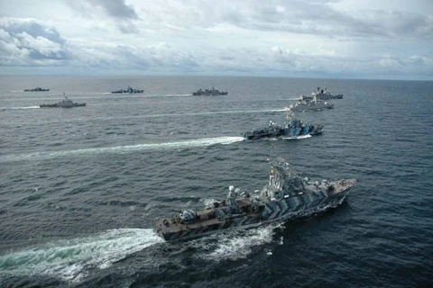 Hải quân Indonesia và Mỹ tập trận giám sát biển tại đảo Batam