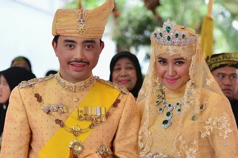 Đám cưới xa hoa "vô tiền khoáng hậu" của Hoàng tử Brunei