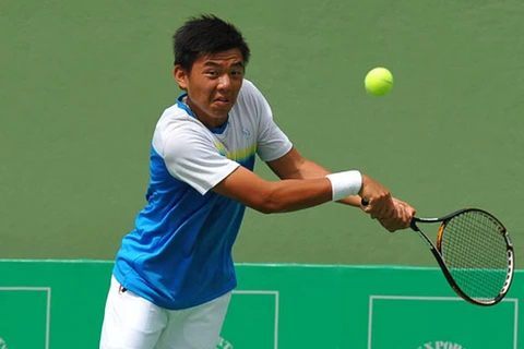 Tay vợt Lý Hoàng Nam xuất sắc giành chức vô địch trên đất Ấn Độ