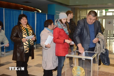 Kazakhstan bầu cử Tổng thống: 9.725 điểm bỏ phiếu mở cửa