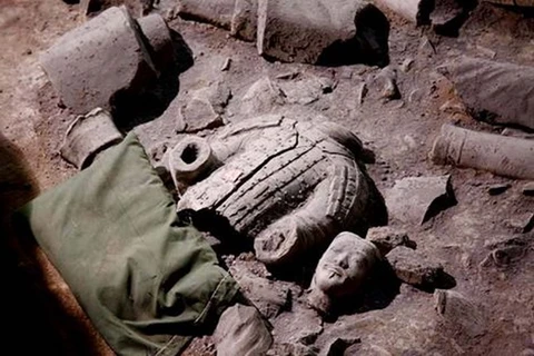 Trung Quốc tiến hành khai quật tại khu lăng mộ Tần Thủy Hoàng