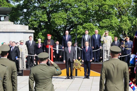 Tổng thống Séc Milos Zeman tưởng niệm nạn nhân Thế chiến 2