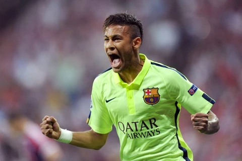 Neymar cạnh tranh danh hiệu "Vua phá lưới" Champions League