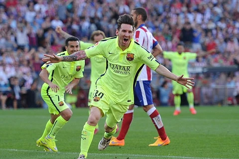 Messi rực sáng đưa Barcelona lên ngôi La Liga sớm 1 vòng đấu