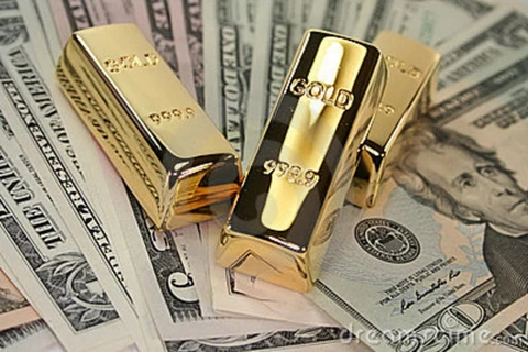 Giá vàng đi xuống giữa bối cảnh đồng USD thu hẹp đà giảm