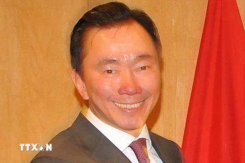 Ông Phạm Sanh Châu, Vụ trưởng Vụ Văn hóa Đối ngoại và UNESCO, Bộ Ngoại giao. (Ảnh: Hương Giang/TTXVN)