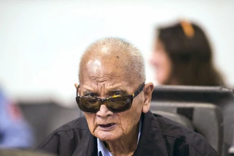 Cựu Thủ lĩnh Khmer Đỏ Nuon Chea. (Nguồn: khmertimeskh)