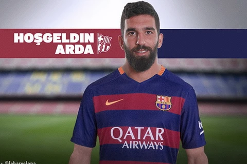 Arda Turan chính thức gia nhập Barcelona từ Atletico Madrid.
